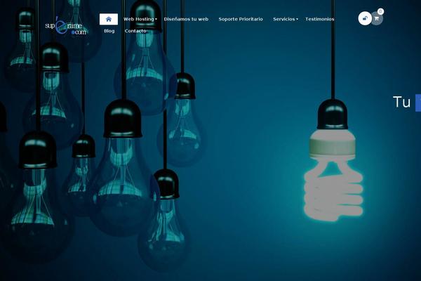 InHost theme site design template sample