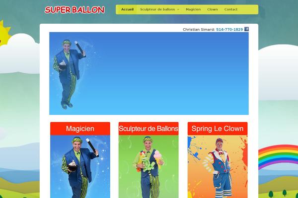 Pekaboo theme site design template sample