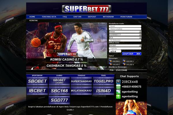 superbet777.com site used Superbet777