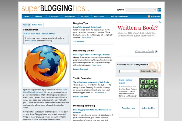 superbloggingtips.com site used Newsever