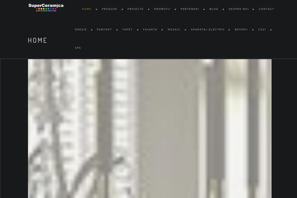 Site using Waving Portfolio plugin