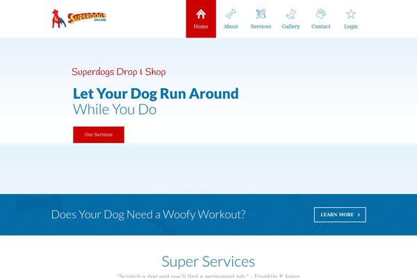 Fable theme site design template sample