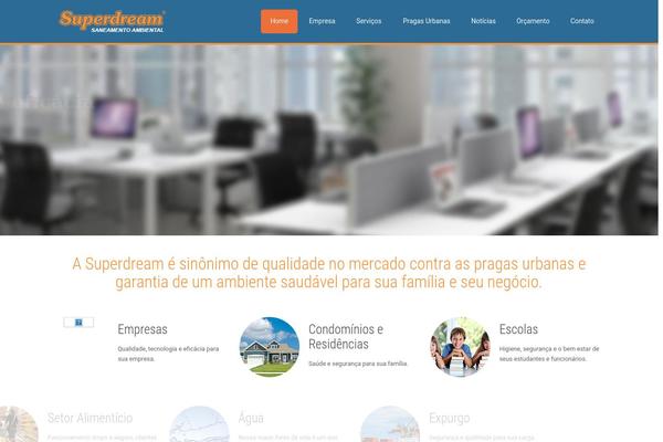 Salient theme site design template sample