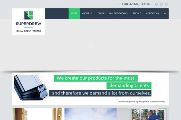 Tisson theme site design template sample