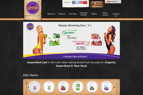 superfoodlab.com site used Superfoodlab