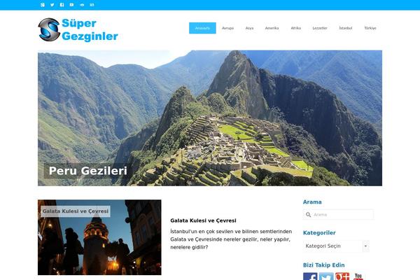 NewsMag theme site design template sample