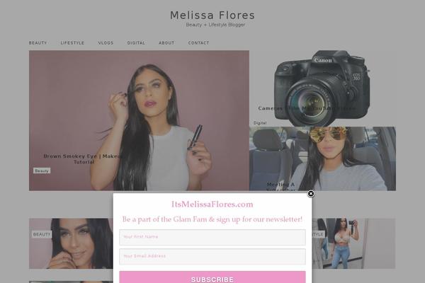 BlogFeedly theme site design template sample