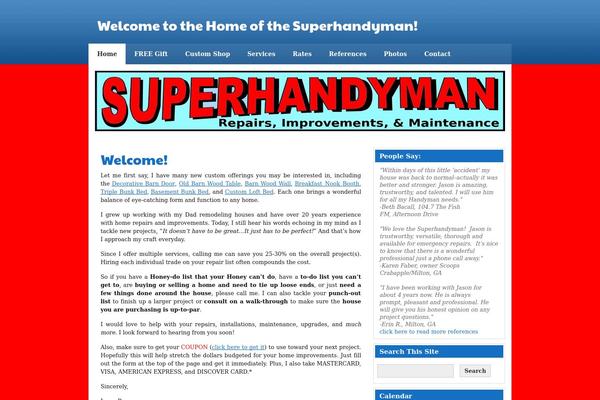 Site using SlideDeck 1 Lite Content Slider plugin