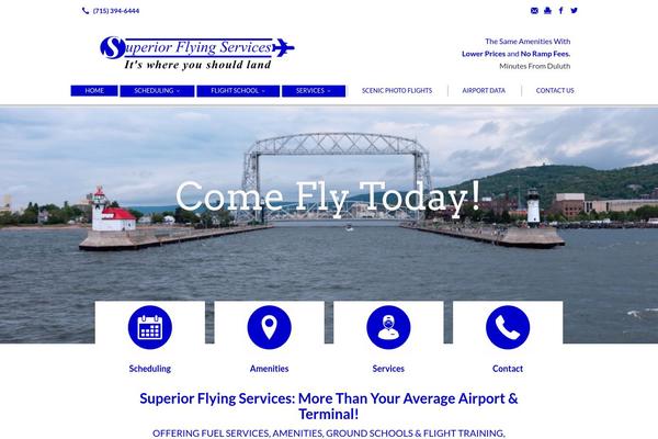 Alante theme site design template sample