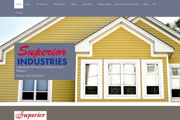 Windows theme site design template sample