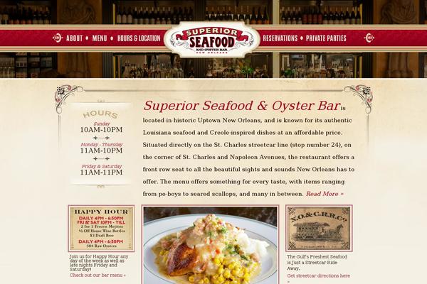 Superior theme site design template sample