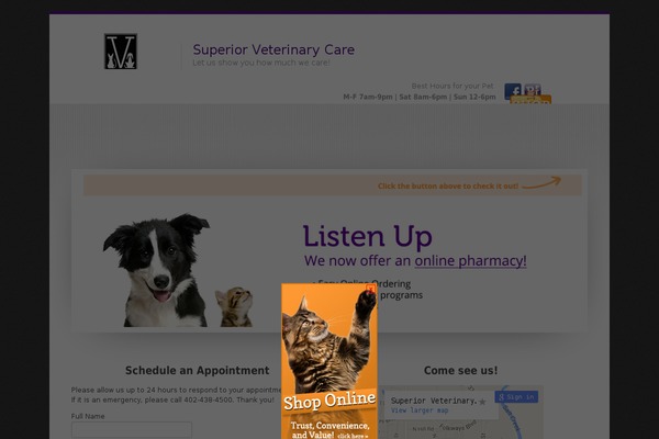 superiorvetcare.com site used Test-theme