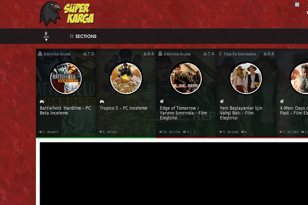 Chap website example screenshot