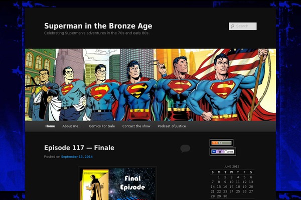 supermaninthebronzeage.com site used Primepress.1.3.1