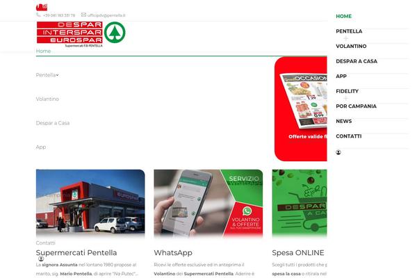 Site using Visucom-smart-sections plugin