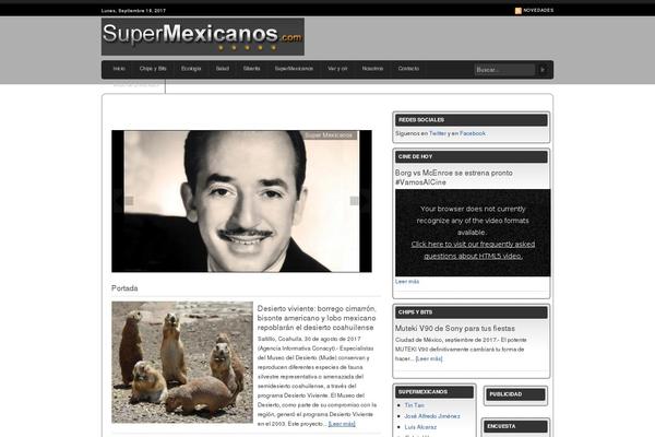 Site using Sharebar plugin