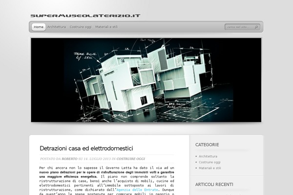supermuseolaterizio.it site used Magazine-saga