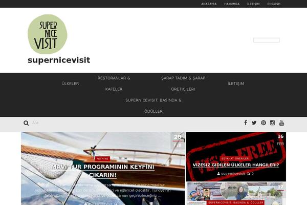 KAMI theme site design template sample
