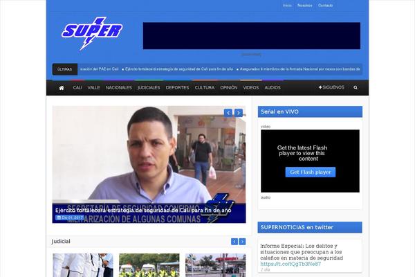 supernoticias theme websites examples
