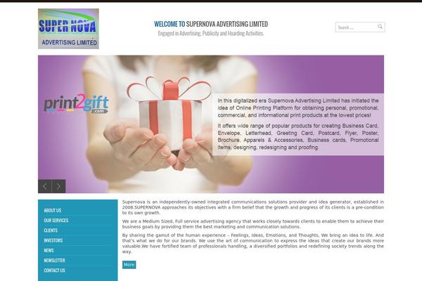 EnterNews theme site design template sample