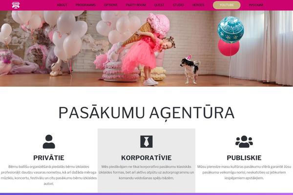 Enside theme site design template sample