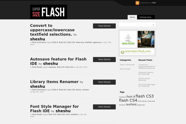 supersizeflash.com site used Collection