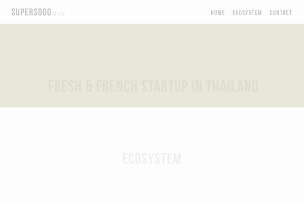 Brutal theme site design template sample