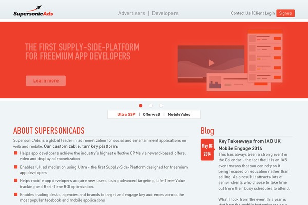 supersonic-child theme websites examples