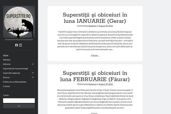 Author theme site design template sample