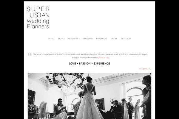 Maggie theme site design template sample
