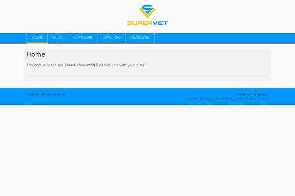 WEN Associate theme site design template sample