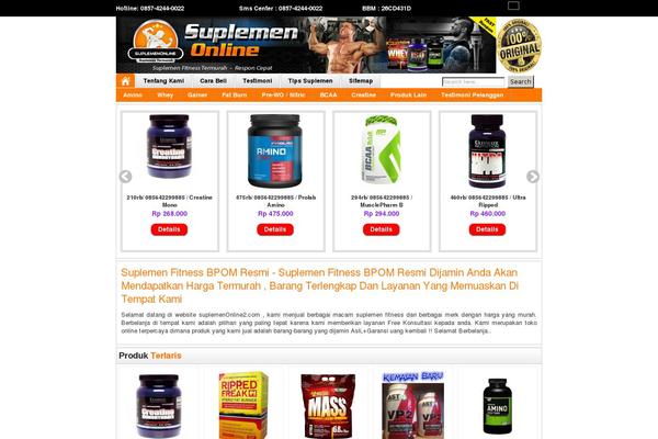 suplemenonline.com site used Toserba