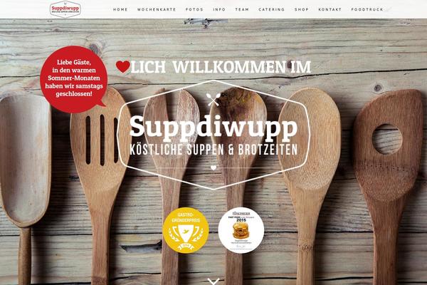 Divi Child theme site design template sample