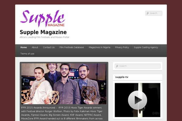 supplemagazine.org site used Catch Box