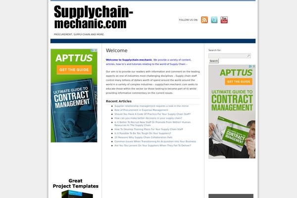 Archive theme site design template sample