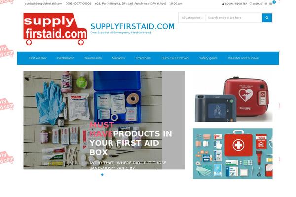 supplyfirstaid.com site used StoreVilla