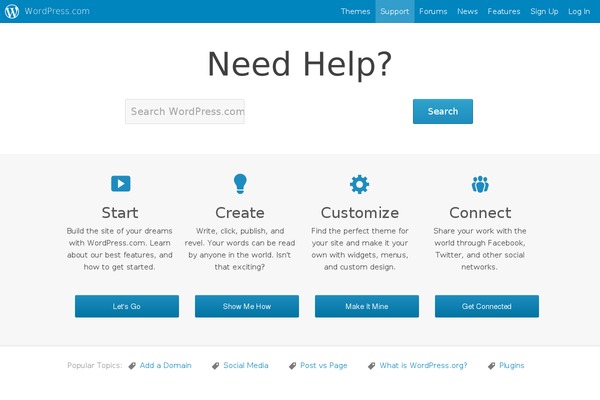 A8c theme site design template sample