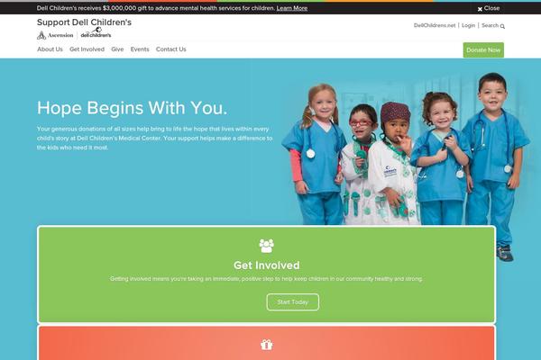 Seton theme site design template sample