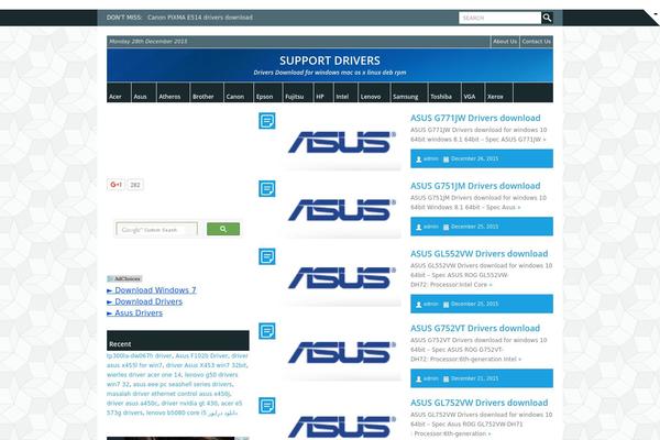 Site using Idblog-core plugin