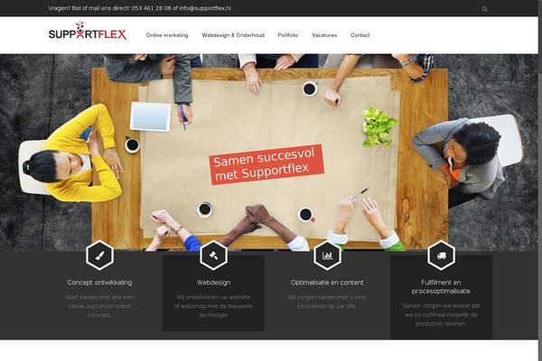 Ave theme site design template sample
