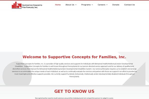 TheFox theme site design template sample