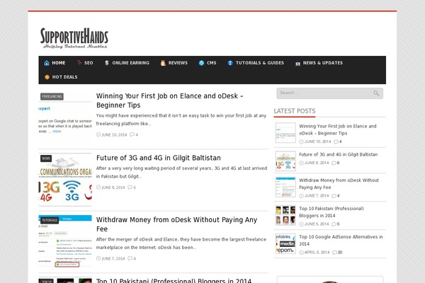 Site using Wp-claps-applause plugin