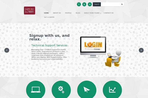 supportlobby.com site used Felius