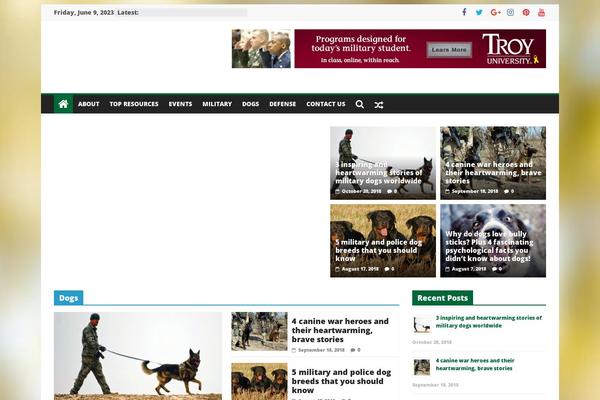 Site using Recent Posts Widget Extended plugin