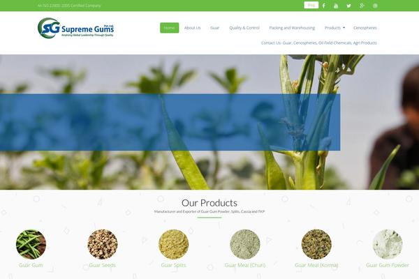 Organicfood_childtheme theme site design template sample