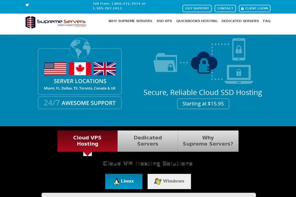 Site using Simple Responsive Slider plugin