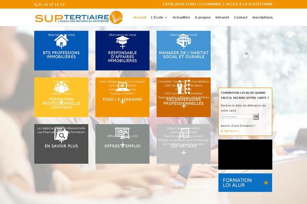Site using Numix Post Slider plugin