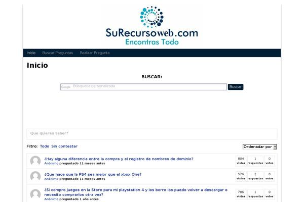 Inkblot theme site design template sample
