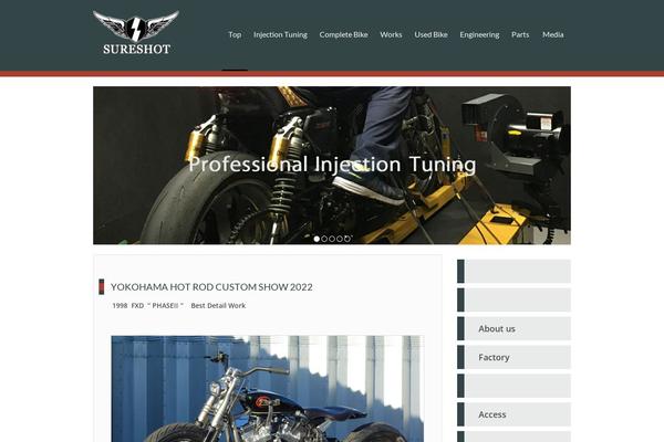 Site using Photospace Responsive Gallery plugin