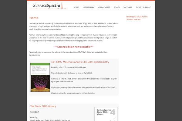 Surface theme site design template sample